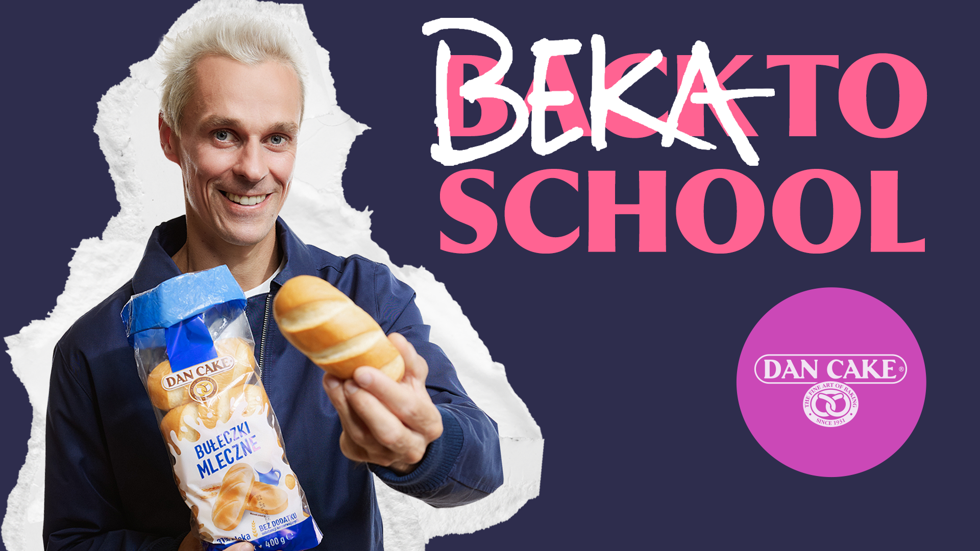 Beka to School — bułeczki mleczne Dan Cake